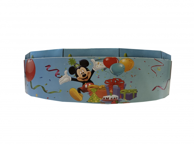 Комплект 13 парчета /заготовки за хартиена торта Мики Маус, с вкл. ринг за декорация /Mr/