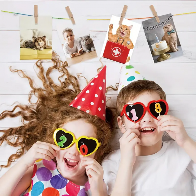 Декоративни мини дървени щипки, 2,5см, 10бр. в опаковка /Sa/