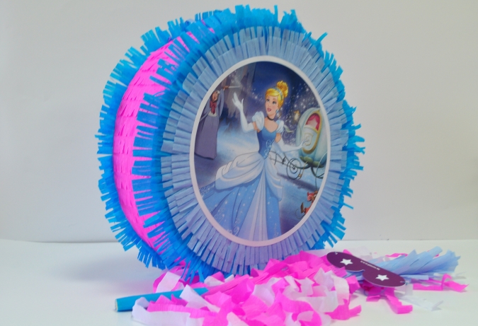 Пинята Пепеляшка, две лица 40х40 см