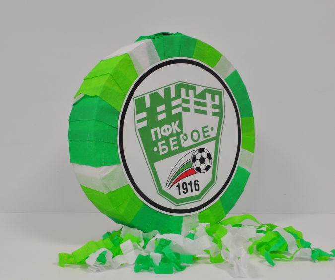 Пинята Берое, две лица 40х40 см