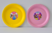 Персонализирана хартиена парти чинийка Принцеси, 6бр. пакет