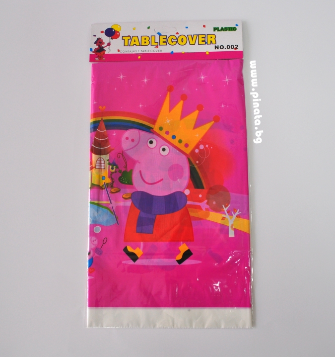 Парти покривка Пепа Пиг 110х180 см