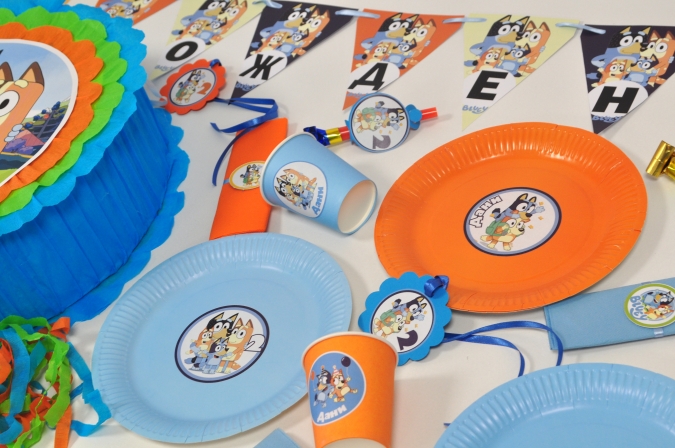 Промо пакет за 10 празнуващи Блуи и Бинго