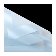 Опаковъчна хартия с борд, цвят светло син, 57 х 56см. /Km/