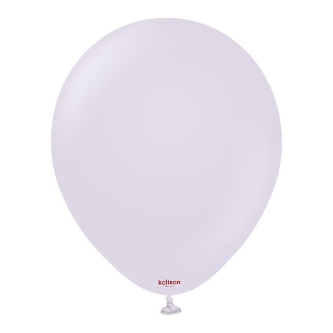 Балон цвят люляк /макарон/ / Lilac, Калисан, диаметър 30 см, 10 бр. в пакет