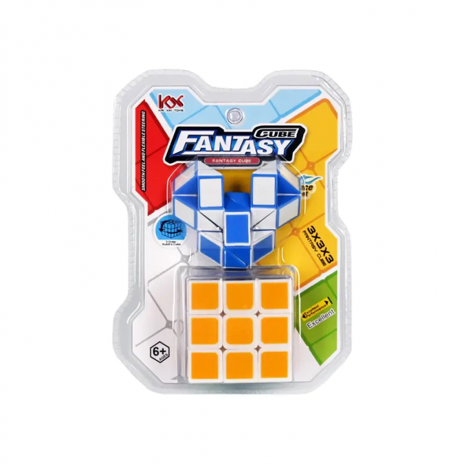 Занимателна игра 2 в 1 "Магически куб и Змия" /Km/