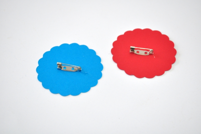 Парти медальон тип значка Трансформърс, 5бр. пакет