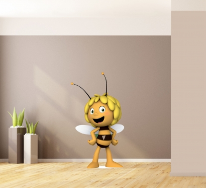 Фигурка за декорация Пчеличката Мая, свободно стояща, 40 см pvc