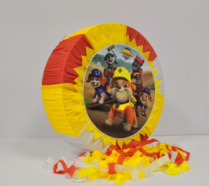 Пинята Бандата на Рабъл, две лица 40х40 см