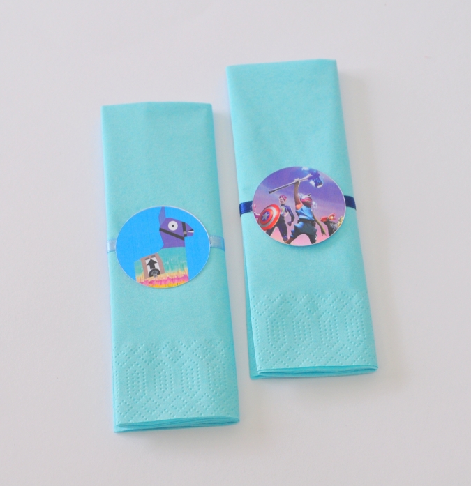 Парти салфетки Фортнайт Лама 33х33 см, 6 бр. пакет