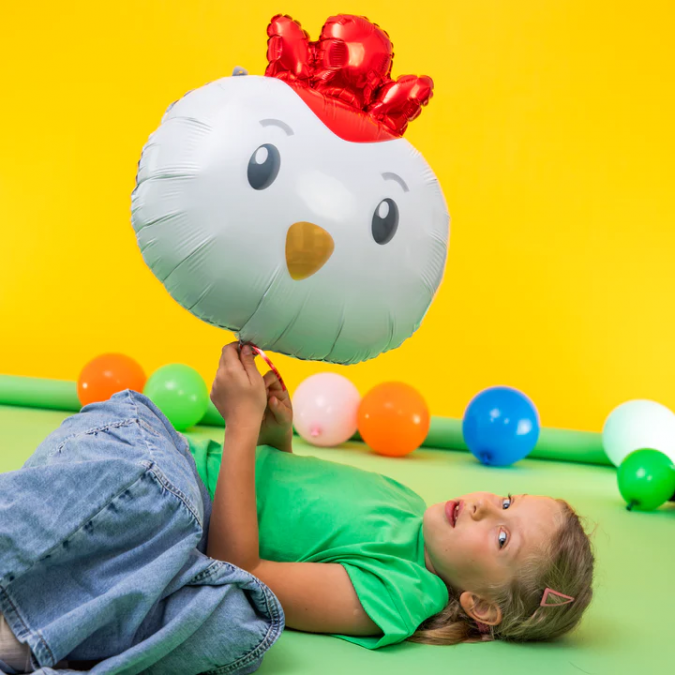 Фолиев балон Кокошка, животни от фермата, 69х52,0 см /Pp/