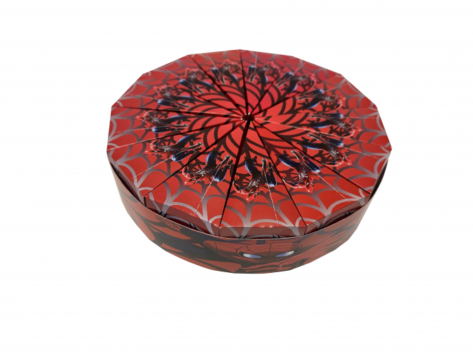 Комплект 13 парчета /заготовки за хартиена торта Спайдърмен, с вкл. ринг за декорация /Mr/