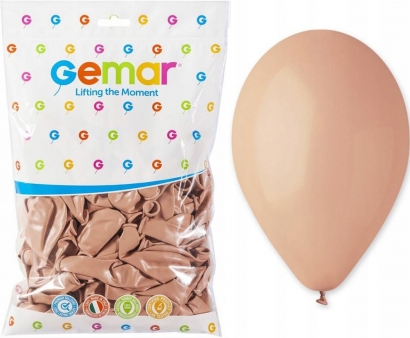 Балон цвят пепел от рози, Misty Rose диаметър 30 см, 100 бр. в пакет, Gemar G110 #099 /Uk/