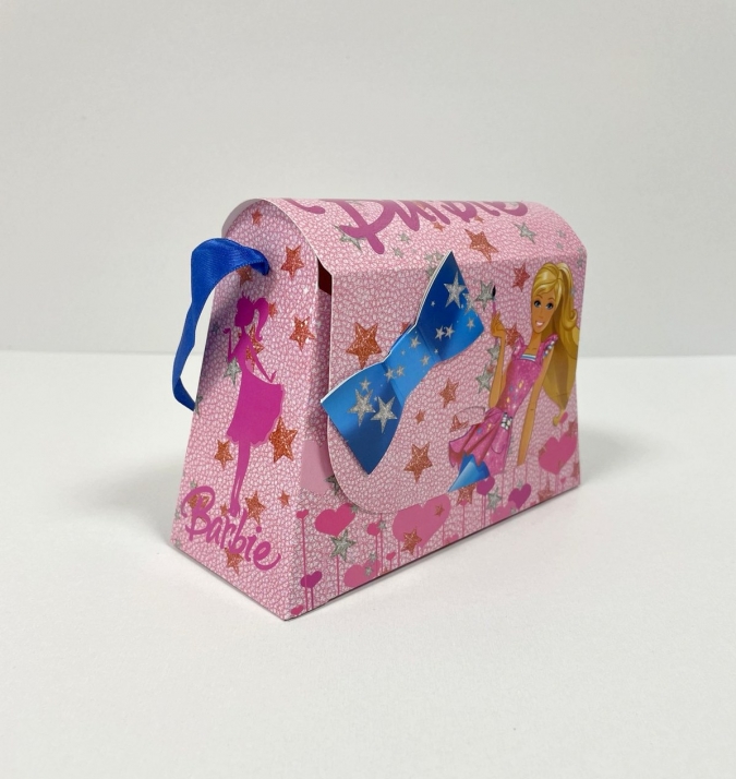 Картонена чантичка Барби /Mr/