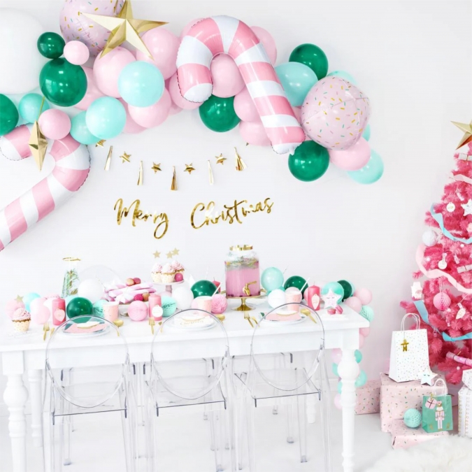 Фолиев балон Близалка, бонбон, коледа 82x50 см /Pd/