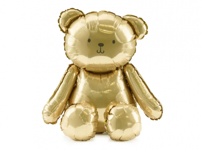 Фолиев стоящ балон Мече, 45x53 см, цвят злато /Pd/