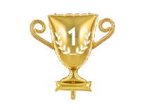 Фолиев балон златна футболна купа, шампион 64х61см /Pd/