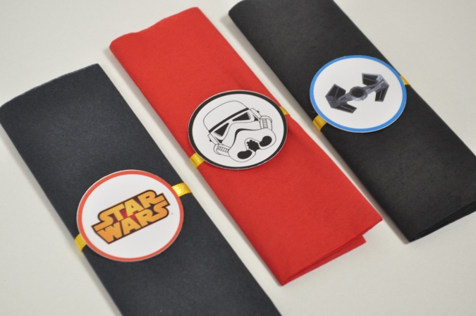 Парти салфетки Междузвездни войни, 33х33 см, 6 бр. пакет