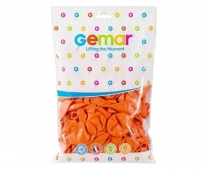 Балон цвят праскова диаметър 30 см, 100 бр. в пакет, Gemar G110 #060