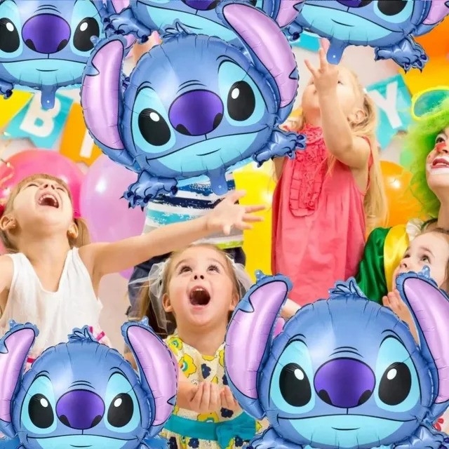 Фолиев балон Стич, 65 см /Gx/