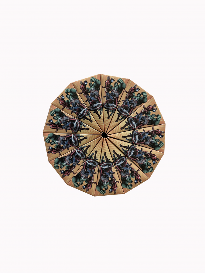 Комплект 13 парчета /заготовки за хартиена торта Отмъстителите, с вкл. ринг за декорация /Mr/