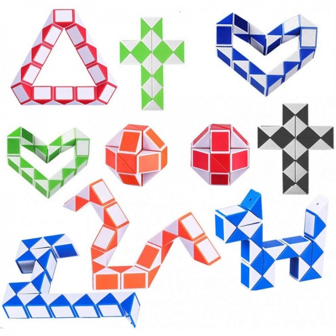 Магически пъзел, змия, кубче, фиджет /Ch/