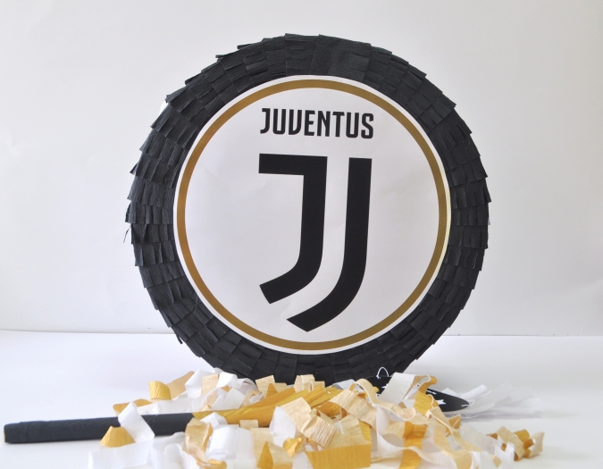 Пинята Ювентус, две лица 40х40 см