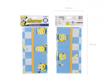 Парти покривка Миньони/Minions, 120х180см /Gd/