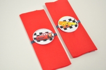 Парти салфетки Маккуин, 33х33 см, 6 бр. пакет