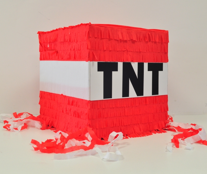 Пинята ТНТ Майнкрафт / TNT Minecraft