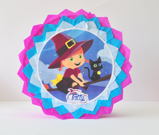 Пинята Татти и Мисифу, две лица 40х40 см