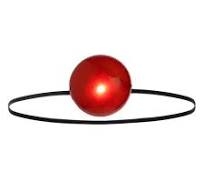 Червен коледен светещ нос /Mb/