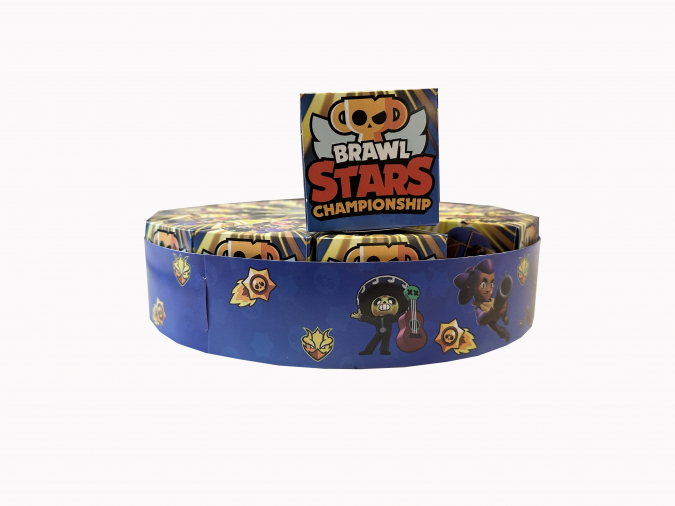 Комплект 13 парчета /заготовки за хартиена торта Брол Старс, с вкл. ринг за декорация /Mr/