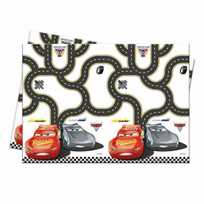 Парти покривка Маккуин  Колите Cars 3, 120х180см  /Gd/