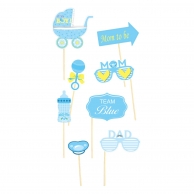 Пропсове за забавни снимки бебе Момче/ Its a Boy 8 бр. /Mb/