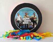 Пинята GTA 5, две лица 40х40 см