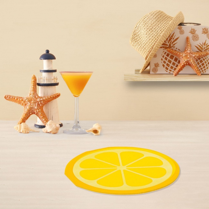 Парти салфетки Лимон, 33х33 см, 12бр. в пакет /Mb/