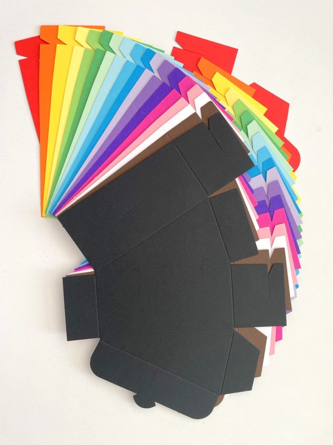 10бр. парчета /заготовки/ за хартиена торта, цвят праскова