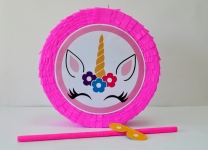 Пинята Еднорог, две лица 40х40 см