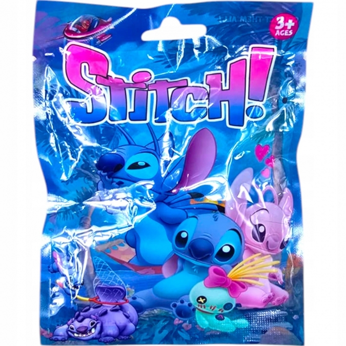 Пликче с фигурка изненада и карти, Лило и Стич /Gx/