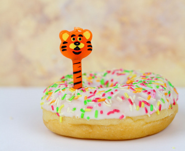 Свещички за рожден ден Сафари, джунгла, животни, 4 броя /Gd/