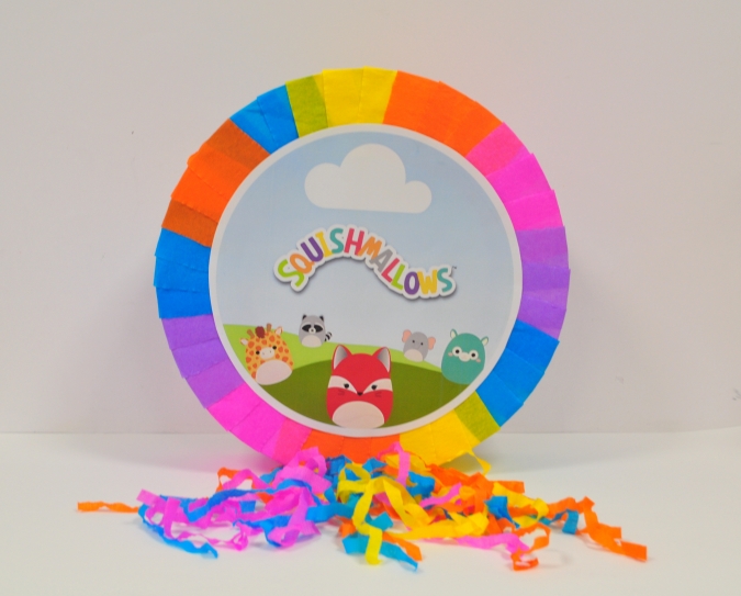 Пинята Squishmallows, две лица 40х40 см