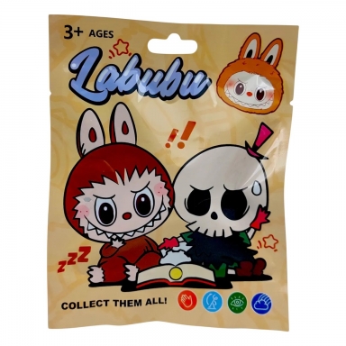 Пликче с фигурка изненада и карти, Лабубу /Gx/
