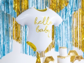 Фолиев балон Hello Baby, бебе, боди, погача, 51х45см /Pd/