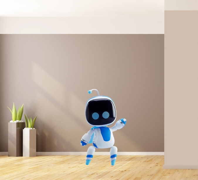 Фигурка за декорация Астро Бот / Astro Bot, свободно стояща, 40 см pvc