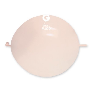 Линк балони цвят мида, 10бр. в пакет, 33см., Gemar GL13 #100 /Uk/