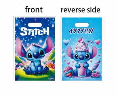 Подаръчни торбички за сладки Стич, 16х25см, 20 бр. в опаковка /Ch/