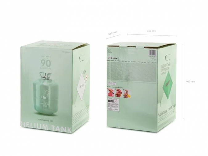 Бутилка с хелий за надуване на до 90 балона  /Pd/