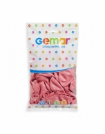 Балон цвят Бебешко розов, Baby Pink, диаметър 30 см, 100 бр. в пакет, Gemar G110 #073 /Uk/
