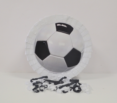 Пинята Футбол, топка, две лица 40х40 см